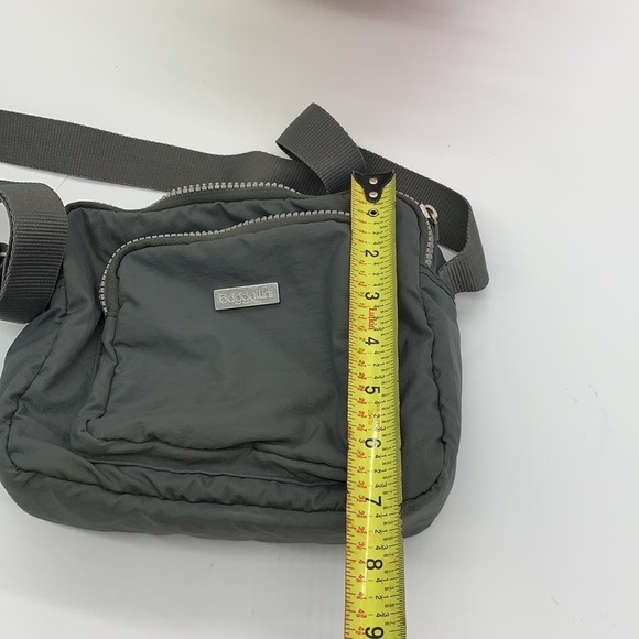 Baggallini Gray Small nylon crossbody. NYB1729 - Picture 9 of 9